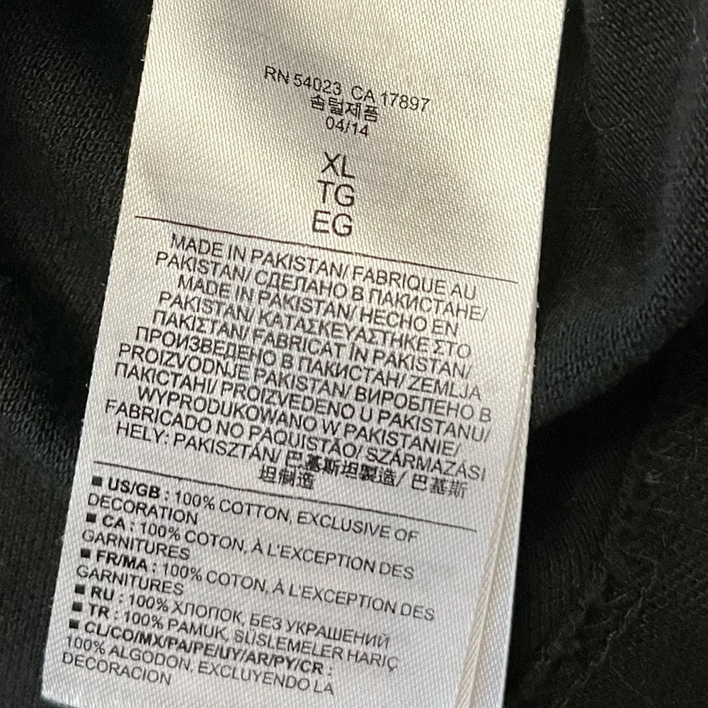 Banana republic men’s all cotton pullover‎ polo size XL black short sleeve nice